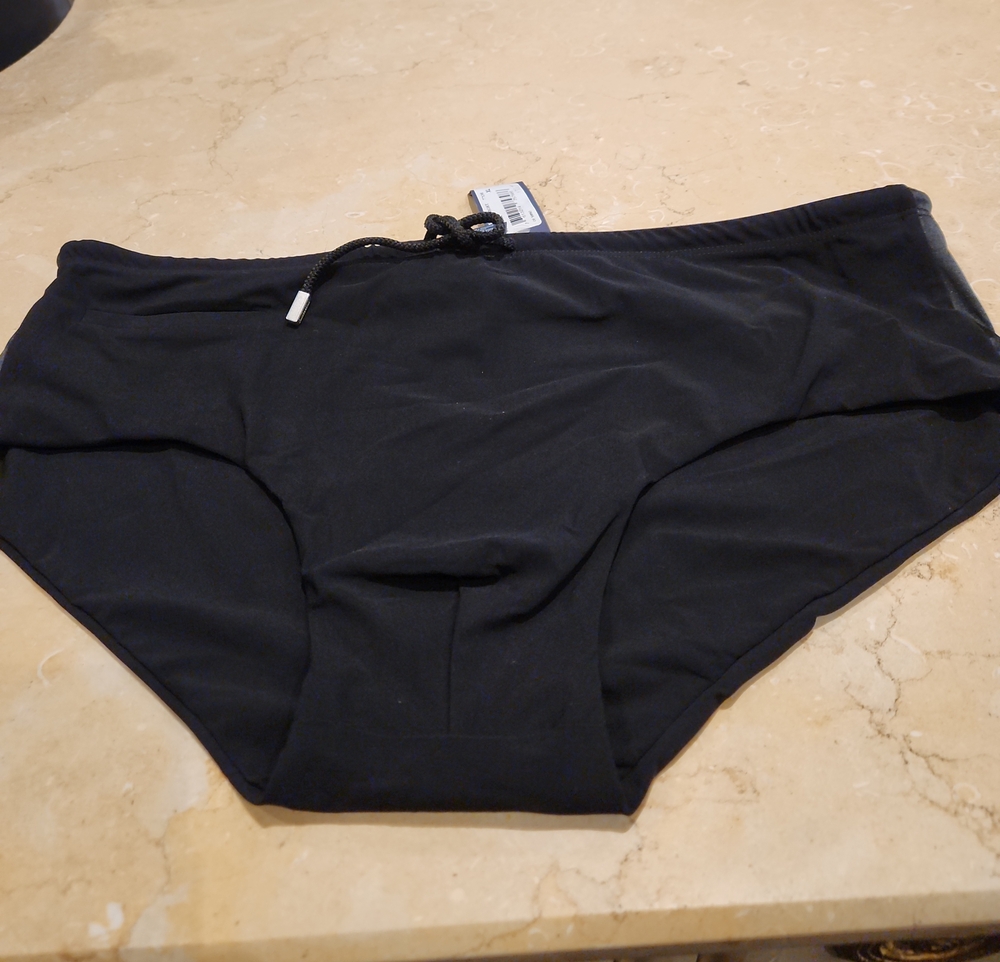 Vilebrequin Black Men's Swim Trunks with Drawstring